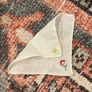 American Girl Josefina's Meet Hanky Embroidered Handkerchief